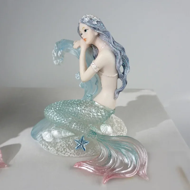 Exquisite Resin Mermaid Coral  - Marine Coral 评论和价格