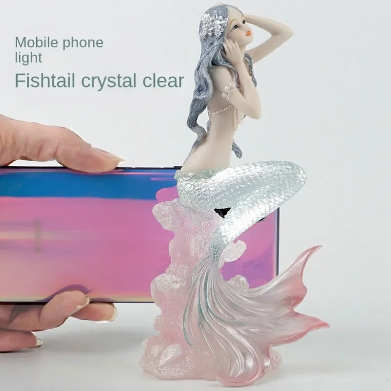 Exquisite Resin Mermaid Coral  - Marine Coral 评论和价格