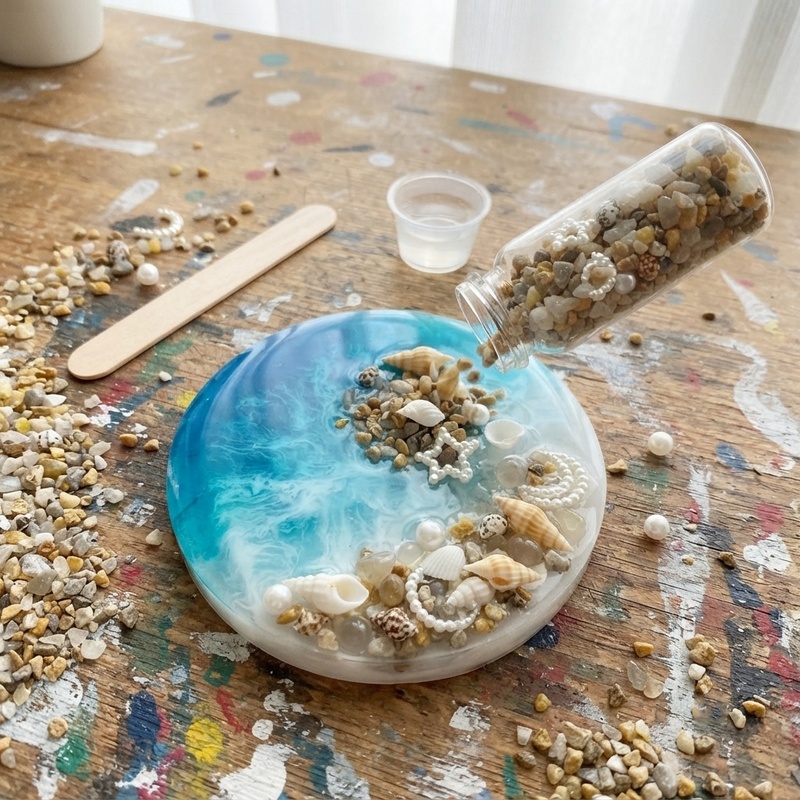 35G Ocean Acrylic Mixed Filler - Marine Aquarium Epoxy 评论和价格