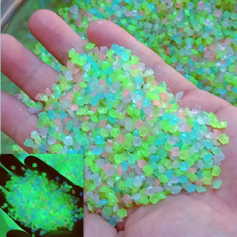 1000pcs 3-5mm Luminous Sand Gl - Marine Fish Tank 评论和价格