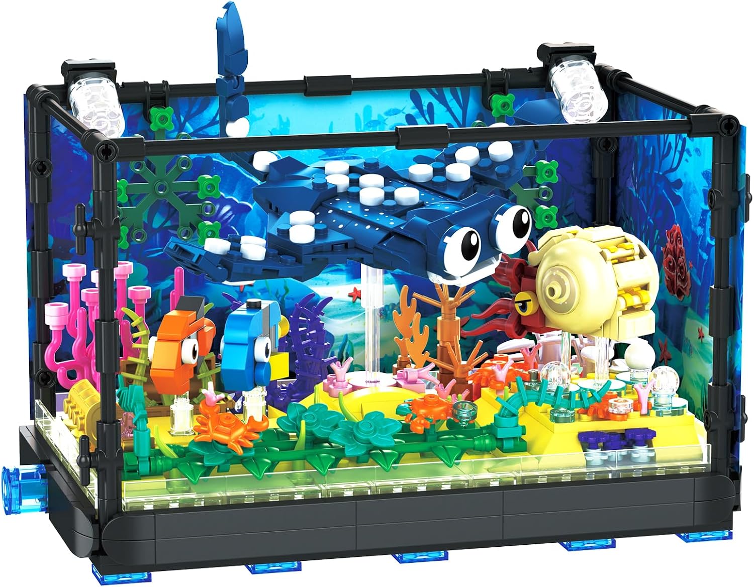 Fish Tank Building Set - Marin - Marine Aquarium Cube 评论和价格