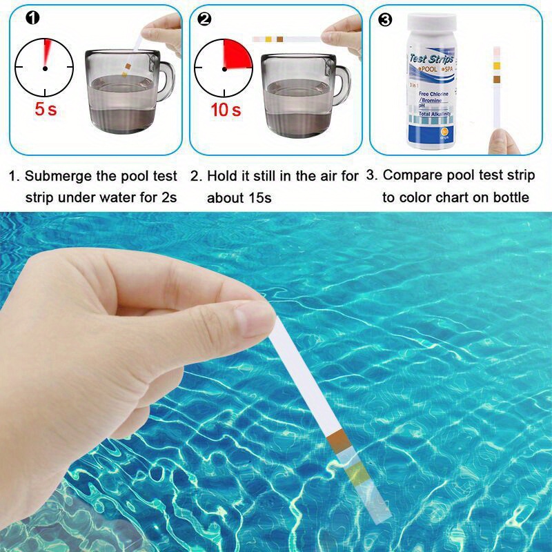 Chlorine PH Test Strips SPA Sw - Ocean Aquarium 评论和价格