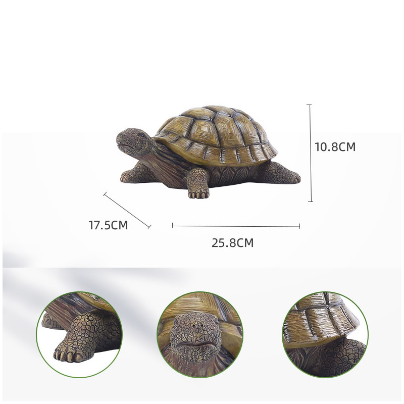 Cute Decorative Turtle Resin T - Marine Fish Tank 评论和价格